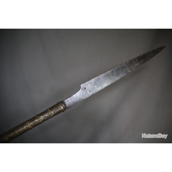 Arme d'hast (lance) - Sud de la Chine ou Vietnam, 19�me si�cle