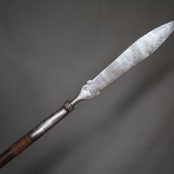 Arme d'hast (lance) Vietnamienne - Vietnam, 19&egrave;me si&egrave;cle d&eacute;but 20&egrave;me si&egrave;cle