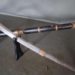Lance Japonaise dite naginata - Japon, 19&egrave;me si&egrave;cle