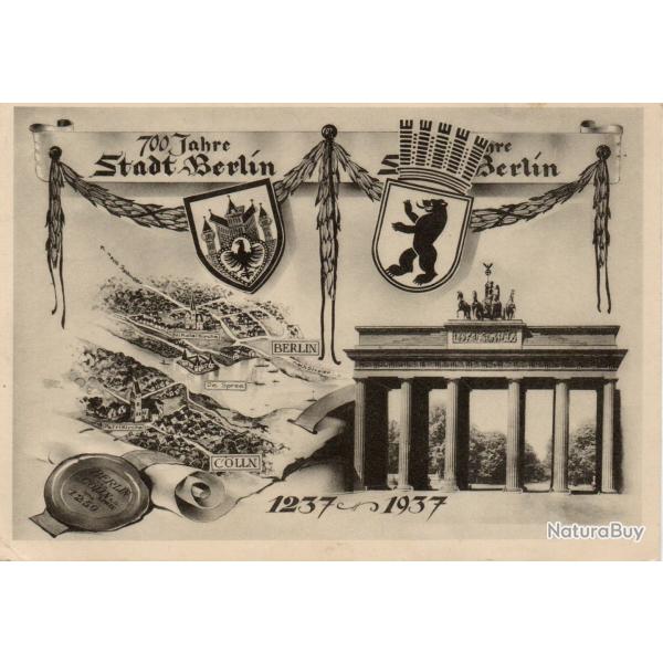 Carte postale Berlin 700 ans 1937  -N�8582