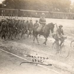 Photographie de Manoeuvres militaires 1927  -N&deg;8583