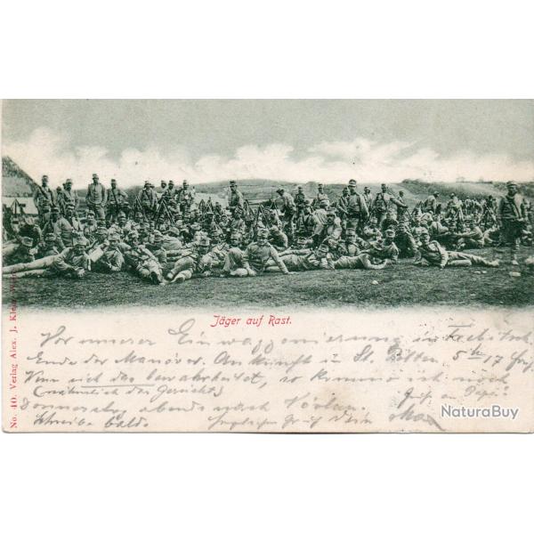 Carte postale de soldats allemands -N�8585