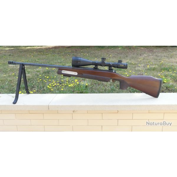 CARABINE TIKKA M55 SPORTER CALIBRE 308W + LUNETTE SUTTER 6-24X60 LUMINEUSE