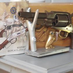 REMINGTON 1858 NEW IMPROVED ARMY CA 44 SHERIFF UBERTI FINITION ANTIQUE HORS SERIE UNIQUE