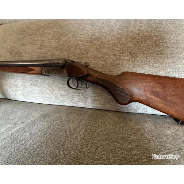 Fusil de chasse  juxtapos�s calibre 12