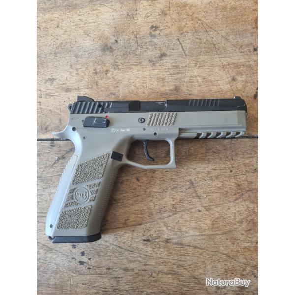 CZ P-09 Airsoft GBB 6mm BB - R�plique ASG/KJW Tan