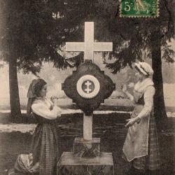 Carte postale de 1915 La Lorraine &agrave; L'Alsace -N&deg;8588