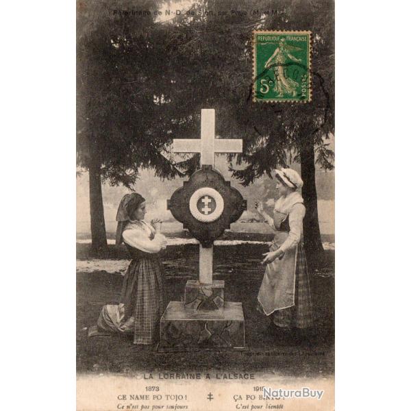 Carte postale de 1915 La Lorraine � L'Alsace -N�8588