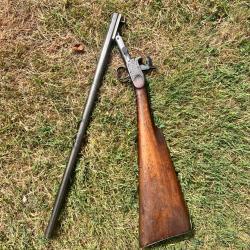Fusil de braconnier type lefaucheux
