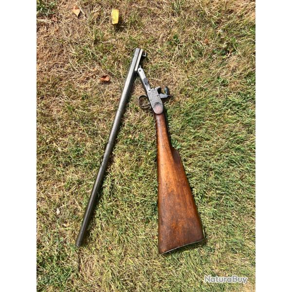 Fusil de braconnier type lefaucheux