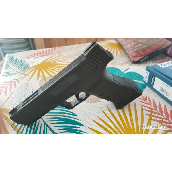 Gunsmith gs50 / deux chargeurs / 10 billes bleus d'entra�nement