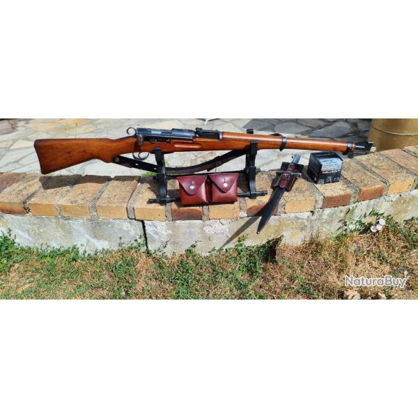 Schmidt Rubin K31 7.5x55 avec accessoires