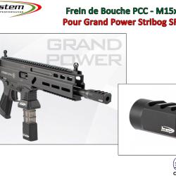 Frein de bouche TONI SYSTEM PCC Stribog SR9 Cal.9 mm - 15x1