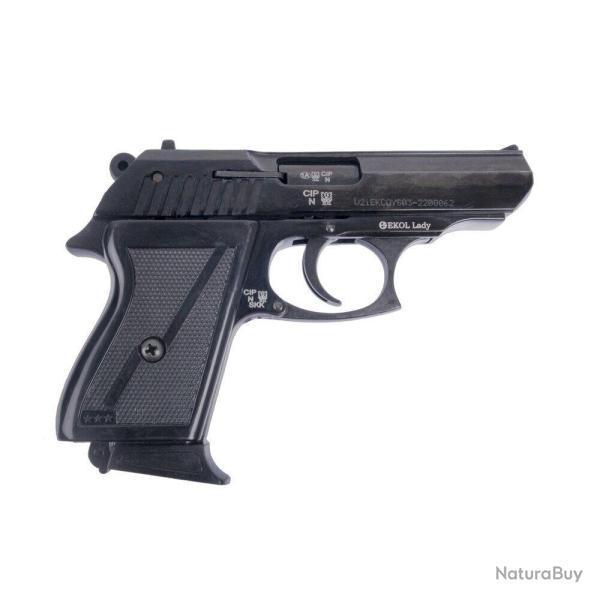 Pistolet Ekol Lady Noir 9 mm Pa