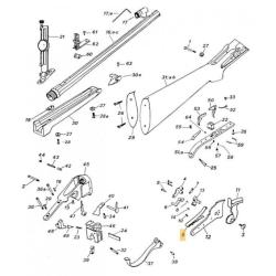 Pi&egrave;ce de rechange pour fusil Sharp Pedersoli PercuteurSHARPS SPORT.FIRING PIN
