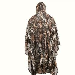 Poncho camouflage 3D