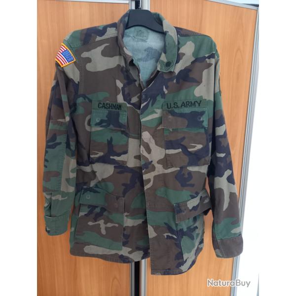 V�ritable veste de treillis arm�e US