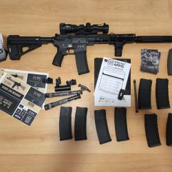 Specna arms r&eacute;plique sa E 20 avec lampe m300b silencieux
