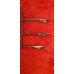 Lot de 3 &eacute;pingle, &eacute;pinglette ou ressort de fusil, peut &ecirc;tre mod&egrave;le An9, 1822, 1842, 1847, 1857 ??