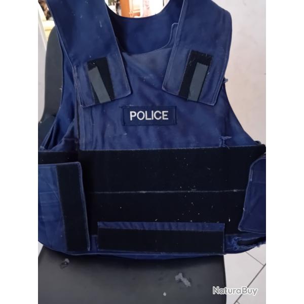GILET PARE BALLES XL DES FORCES DE POLICE ARMOURSHIELD