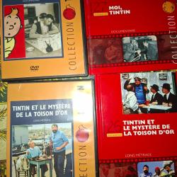 CD de Tintin film de 1h30 chacun
