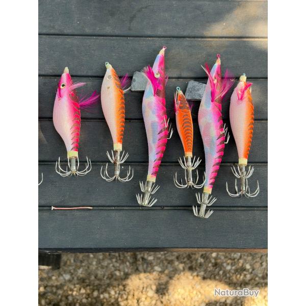 Lot turluttes p�che en mer