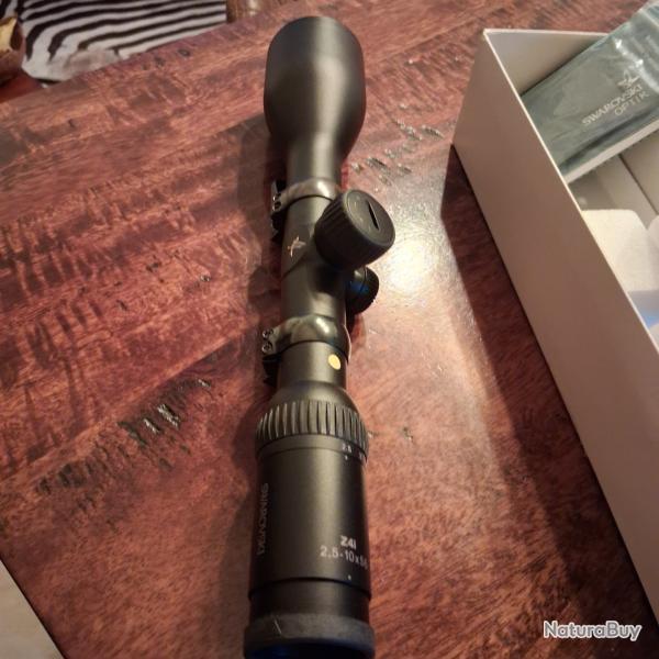 Swarovski Z4i 2,5.10x56 avec colliers EAW pivotant