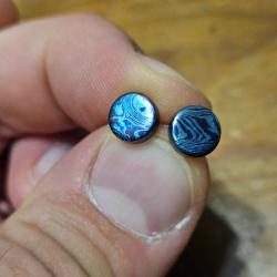 Boucles d'oreilles timascus