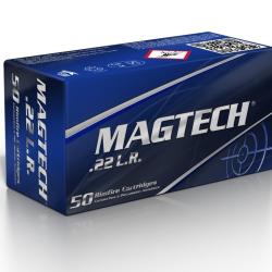 Cartouches  22LR  Subsoniques  Magtech - x 50