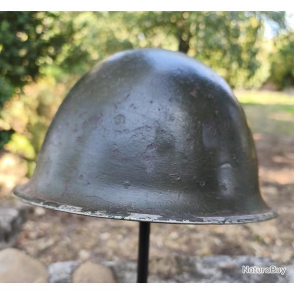 Casque mk 3 anglais BMB 1944  ww2 ( ref A3 )