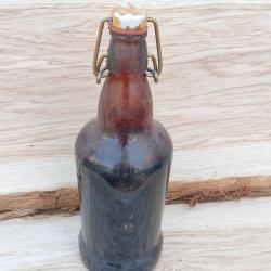 Bouteille rarissime d'huile artisanale pour crosse d'armurier !