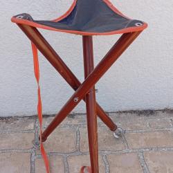 Si&egrave;ge de battue en cuir