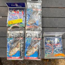 Lot divers hame&ccedil;ons p&ecirc;che en mer