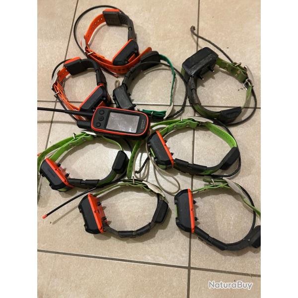 8 Collier gps plus centrale alpha 100
