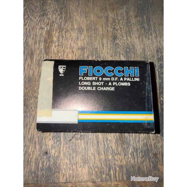 lot de 36 cartouches FIOCCHI FLOBERT 9 MM A PLOMB DOUBLE CHARGE