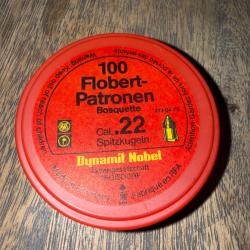 lot de 94 cartouches 22 BOSQUETTE dynamic nobel