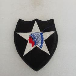 Patch arm&eacute;e us 2nd INFANTRY DIVISION ORIGINAL 1
