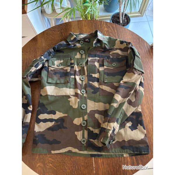 Veste combat F2 treillis camo ce TOE Concept