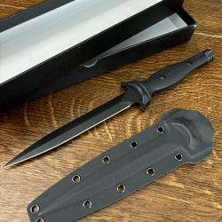 Couteau dague collection Fixe NEUF Noir