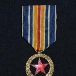 MEDAILLE DES BLESSES 1914/1918-VARIANTE AJOUREE-FRENCH MEDAL 1914/1918.  1&deg;WW