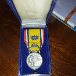 M&eacute;daille militaire de l'Octroi en argent