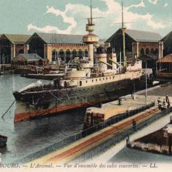 Carte Postale Cherbourg L'Arsenal -N&deg;8591