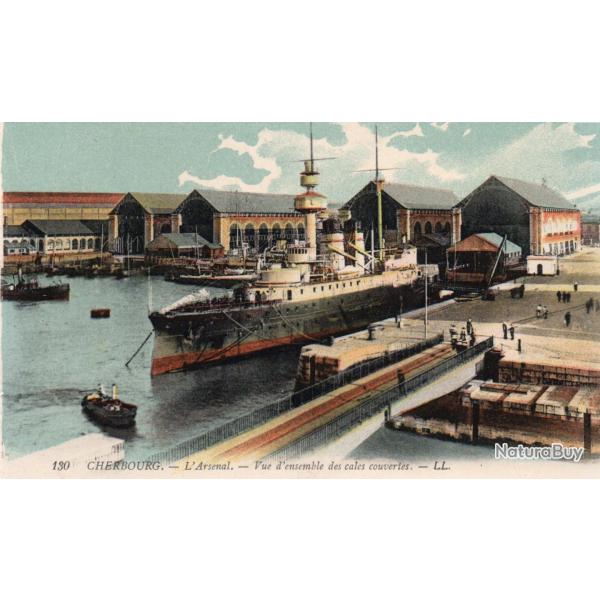 Carte Postale Cherbourg L'Arsenal -N�8591