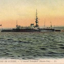 Carte Postale Navire de Guerre L'Amiral Trehouart -N&deg;8593