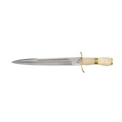 Dague manche en os poli 26 cm Kahn PRO HUNT