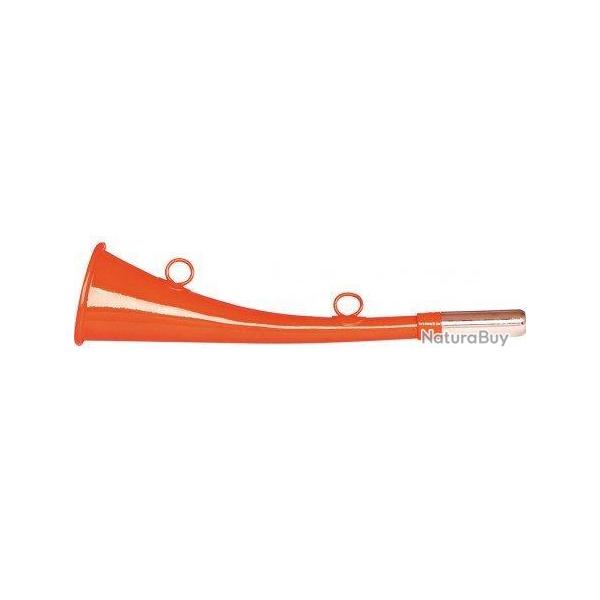 Corne de chasse orange 25cm Stepland PRO HUNT