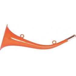 Corne de chasse orange 40cm Stepland PRO HUNT