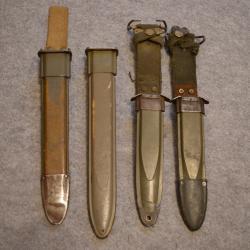 Fourreaux US M8 A1 et Garand