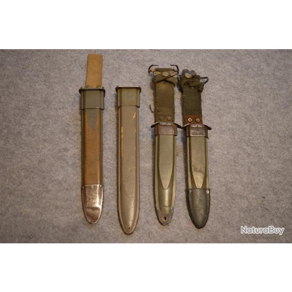 Fourreaux US M8 A1 et Garand