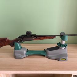 Benelli Lupo Wood calibre 300 win Mac avec point rouge Sig sauer Rom&eacute;o 5 et frein de bouche